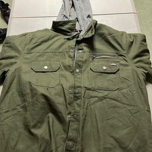 Dickies work jacket with hood
